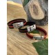 Cross Camargue leather bracelet