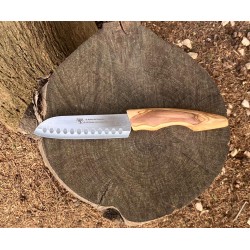 Couteau manche bois d'olivier RC253